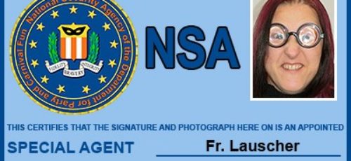 NSA-Ausweis-Kostümzubehör