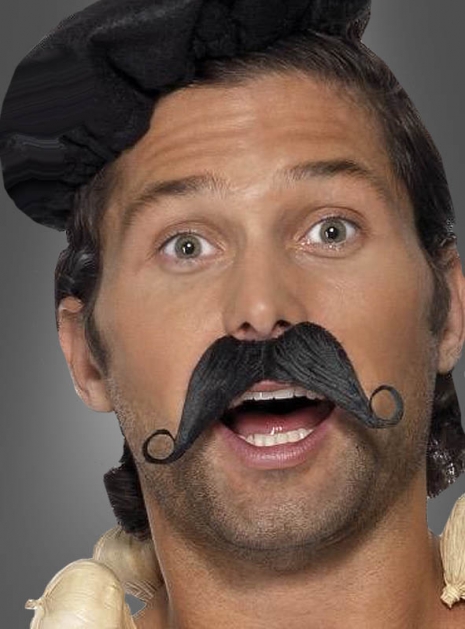 Schnurrbart Spanier Karneval Oberlippenbart Gentleman Moustache Mexikaner 